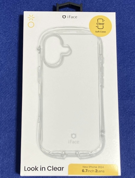iPhone16Plus iFace Look in Clear Soft Case Clear
