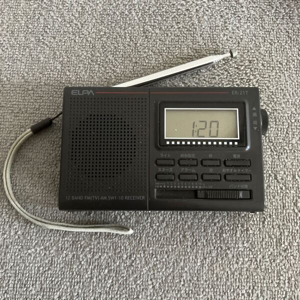 ELPA ER-21T FM・AM・SW ラジオ ジャンク エルパ