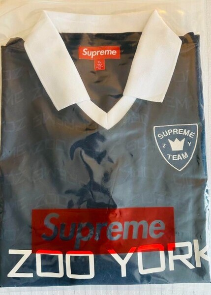 新品未開封 Supreme Zoo York Soccer Jersey 実物画像あり NAVY 25SS 紺