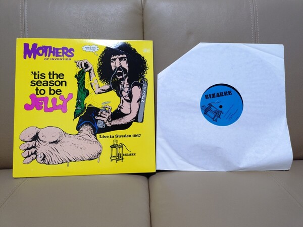 ★Frank Zappa★Mothers Of Invention★'tis the season to be JELLY★Live In Sweden 1967★中古LP★Mega Rare!