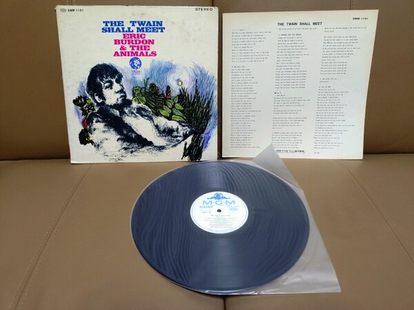 ★Eric Burdon & The Animals★The Twain Shall Meet★SMM-1161★歌詞カード書き込み、ジャケット破損★見本盤★PROMO★SAMPLE★中古LP
