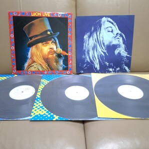 ★レオン・ラッセル★ LEON RUSSELL ★LEON LIVE★レオン・ライヴ★FD-7007/9★3枚組★見本盤★PROMO★SAMPLE★Rare Item★中古LP