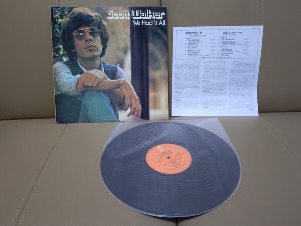 ★Scott Walker スコット・ウォーカー★We Had It All★青春の想い出★見本盤★PROMO★SAMPLE★中古LP★Walker Brothers★ライナーはコピー