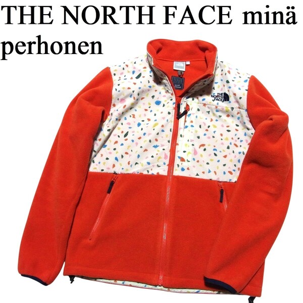 mina perhonen x THE NORTH FACE フリース ジャケット M オレンジ NAW6173M ミナペルホネン ノースフェイス