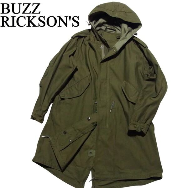 BUZZ RICKSON'S バズリクソンズ M-51 モッズコート フィールドパーカー S カーキ BR12266 東洋エンタープライズ
