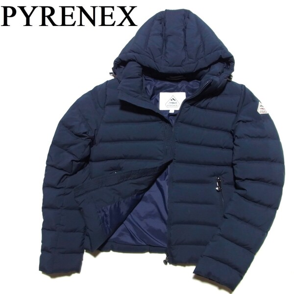 PYRENEX ピレネックス SPOUTNIC JACKET SOFT スプートニック ソフト ダウン ジャケット 34 AMIRAL ネイビー レディース