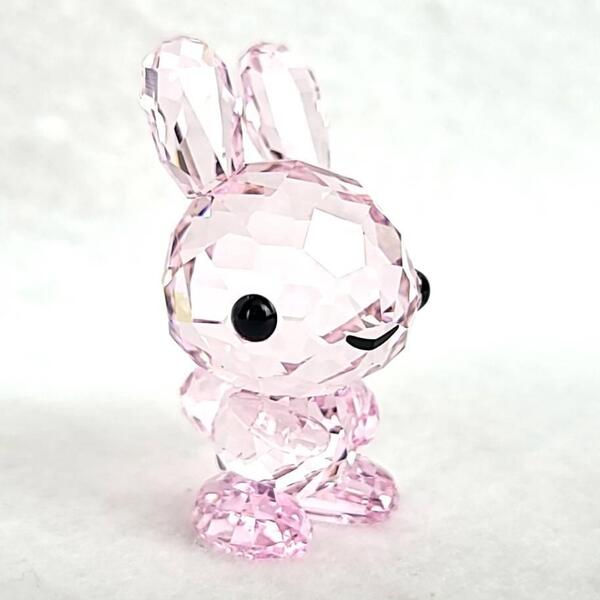 ・美品・スワロフスキー SWAROVSKI 干支 うさぎ 卯年 置物 フィギュリン 5302322 箱つき 廃番 希少 レア