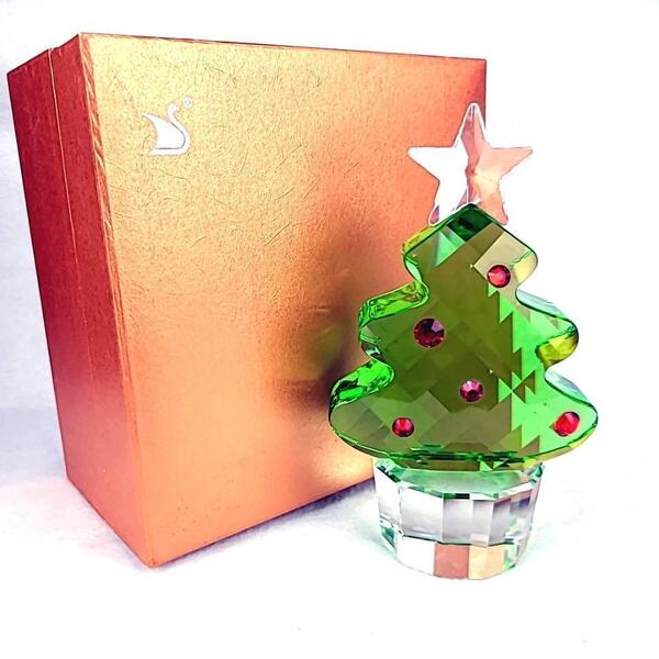 /美品/スワロフスキー SWAROVSKI クリスマスツリー 特大 Felix the Christmas Tree , Large 719648 箱つき