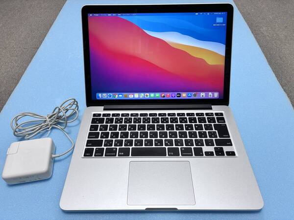 【美品】MacBook Pro (Retina, 13-inch, Mid 2014) プロセッサ Core i5 2.6GHz SSD 512GB メモリ 8GB 1600MHz DDR3