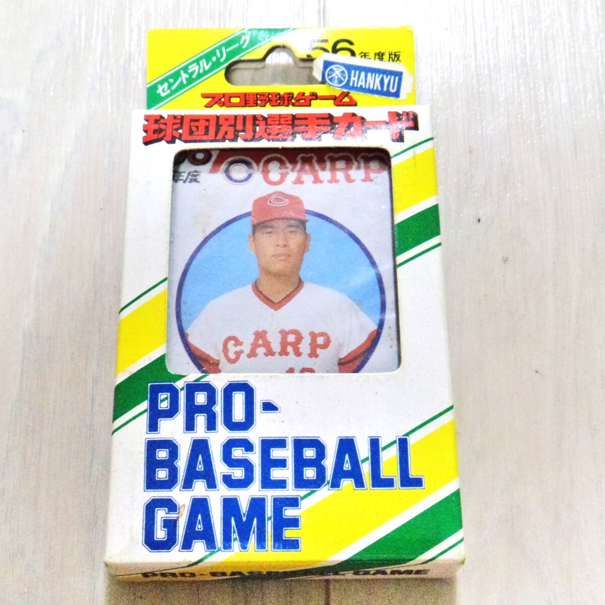 タカラのプロ野球ゲーム用カード昭和56年阪神タイガースポール