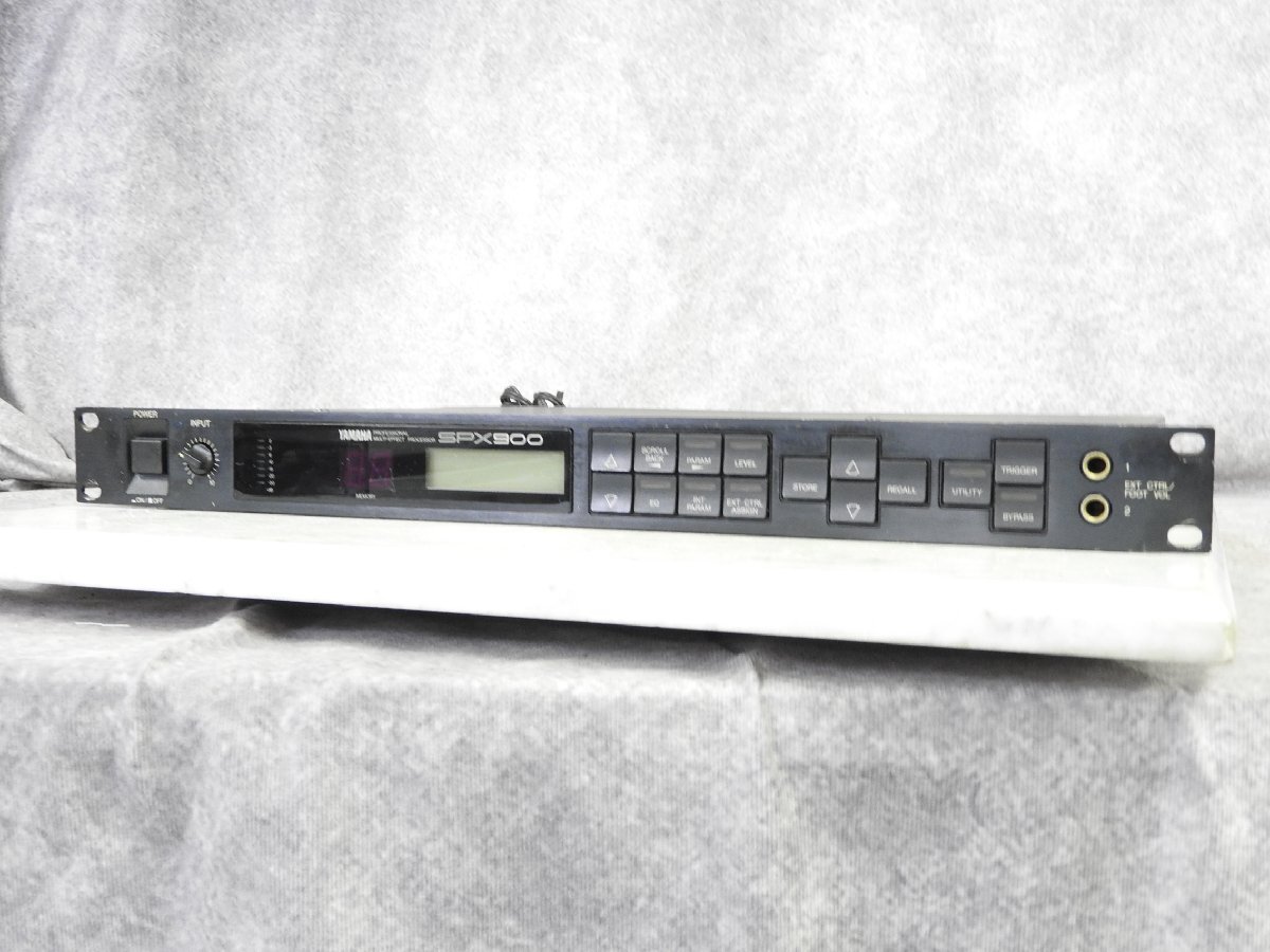 中古エフェクト リバーブ】 YAMAHA SPX900 マルチエフェクター