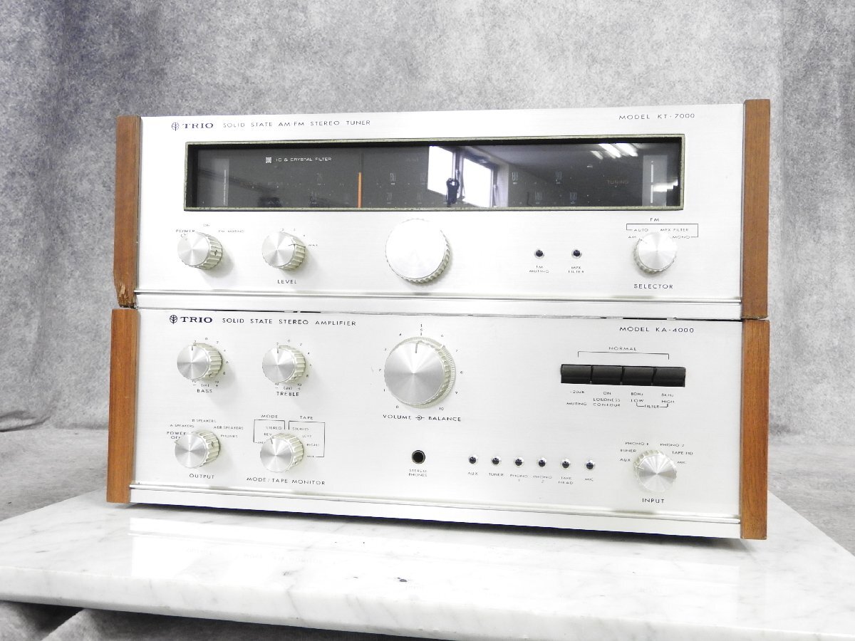 トリオ ka4000 プリメインアンプ hiromichi sato Yahoo!オークション -「trio ka-4000」の落札相場・落札価格