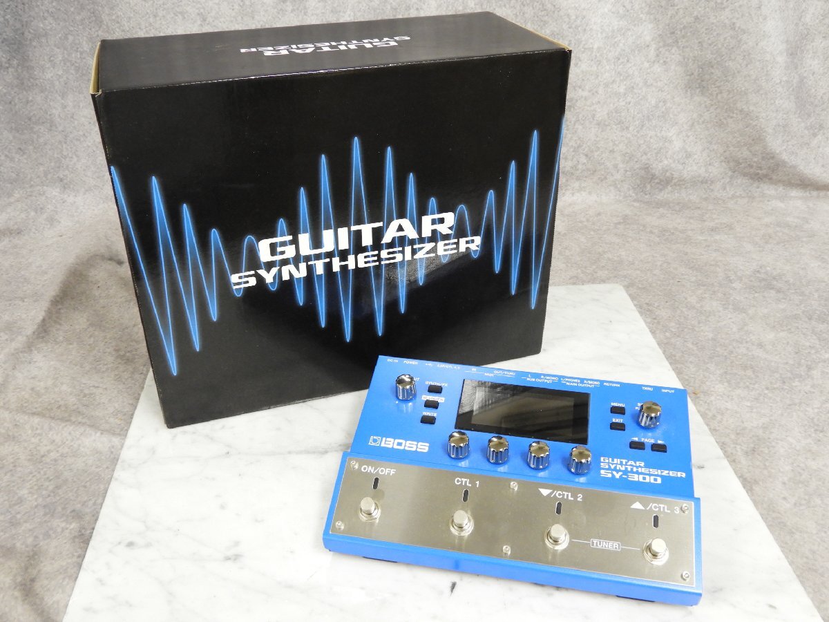 【中古・美品】BOSS SY-300 ギター（ベース）シンセ Amazon | BOSS SY-300 Guitar Synthesizer ギターシンセサイザー
