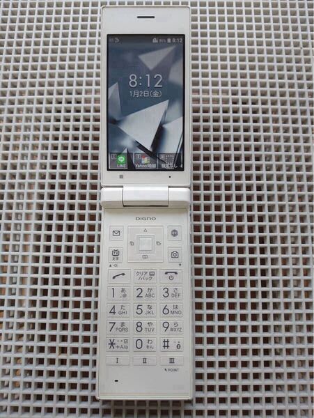 美品 701KC ホワイト softbank KYOCERA