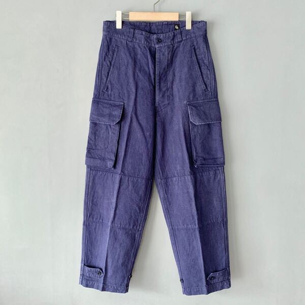 キャプテンサンシャイン ビームス+別注M-47フランス軍ミリタリーパンツネイビー kaptain sunshine beams plus military pants navy