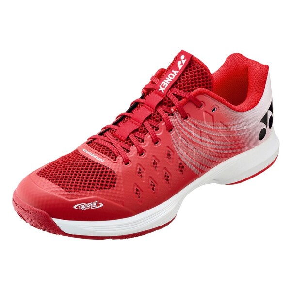 【SHTAD4GC(114)27.0】YONEX(ヨネックス) テニスシューズ パワークッション エアラスダッシュ4GC ホワイト/レッド 新品未使用 2024年 発売