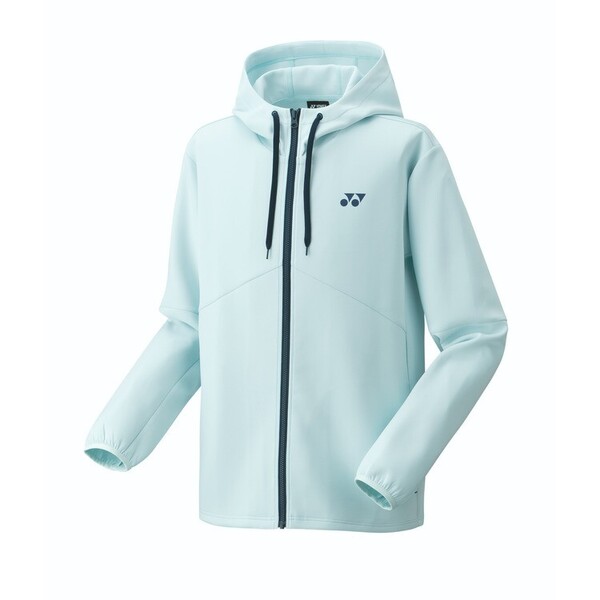 【50144 (049) L】YONEX(ヨネックス) ユニスウェットパーカー クリスタルブルー Lサイズ 新品未使用 バドミントン テニス 2024モデル