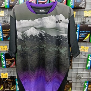 【10539 (007) L】YONEX(ヨネックス) ユニゲームシャツ ブラック L 新品未使用 バドミントン テニス 定価7920円