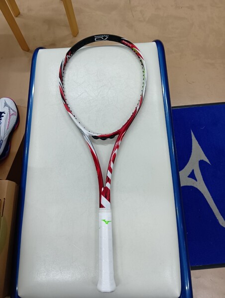 【MIZUNO 63JTN26362 OOX】 MIZUNO(ミズノ) FスピードS-01 OOX ソフトテニスラケット 新品未使用 ケース付 後衛向け