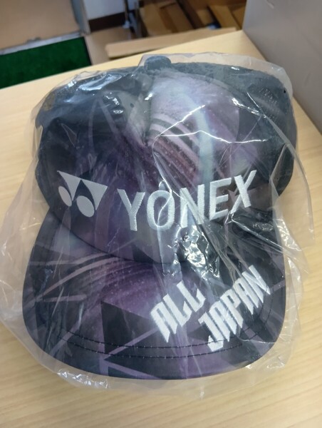 【YOS24004 007】YONEX(ヨネックス) メッシュキャップ ブラック 新品未使用 タグ付き テニス 2024モデル オールジャパン