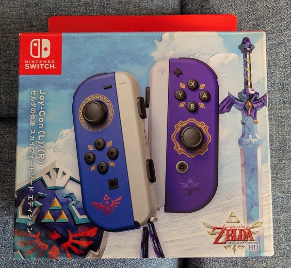 【美品・即決・送料無料】Nintendo Switch Joy-Con ゼルダの伝説 スカイウォードソード エディション