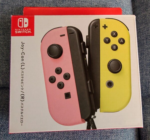 【美品・即決・送料無料】 Joy-Con ジョイコン パステルピンク パステルイエロー Nintendo Switch ニンテンドースイッチ