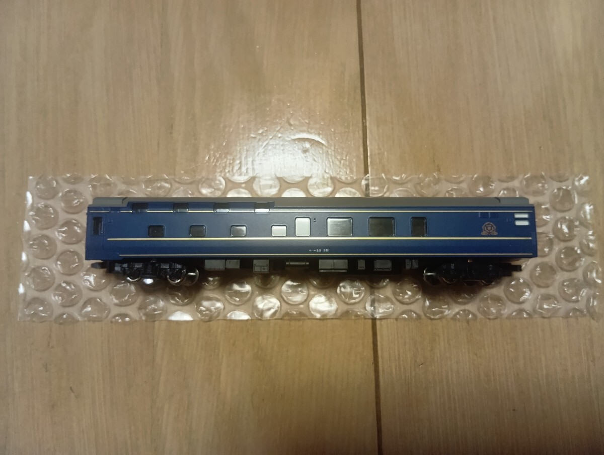 КATO10-163 24系25形北斗星特急寝台客車7両セット【中古車】室内灯付