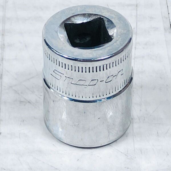 中古品 スナップオン 差込角3/8 シャローソケット 17mm FSM17I 6角 Snap-on