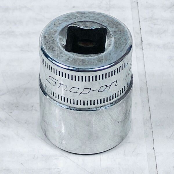 中古品 スナップオン 差込角3/8 シャローソケット 18mm FSM18I 6角 Snap-on