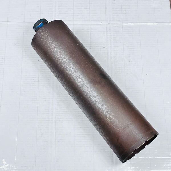 中古品 シブヤ 湿式1本物ビット ブルービット Aロットネジ 直径φ110 全長420mm コアビット SHIBUYA