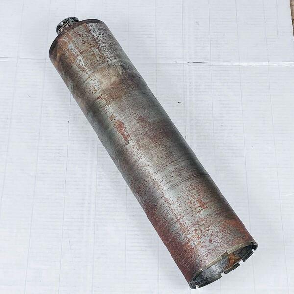 中古品 シブヤ 湿式1本物ビット ブルービット Aロットネジ 直径φ110 全長475mm コアビット SHIBUYA