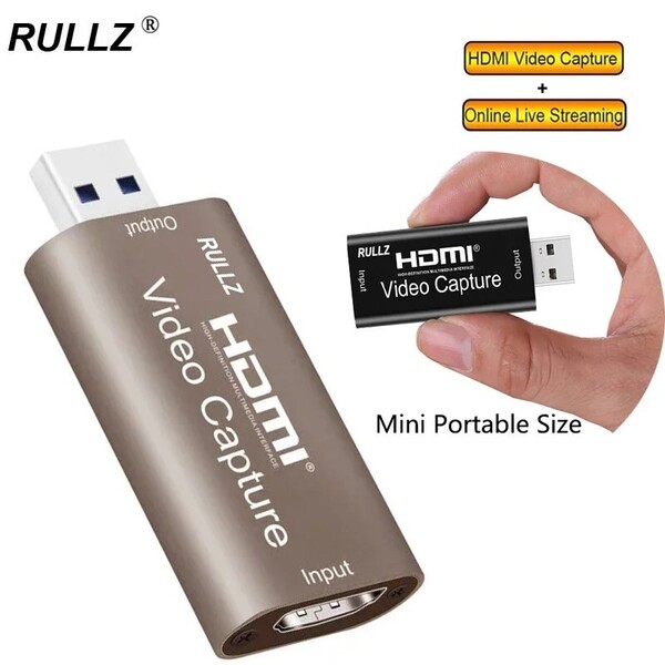 新品 HDMIビデオキャプチャー USB2.0 1080P ライブストリーミング