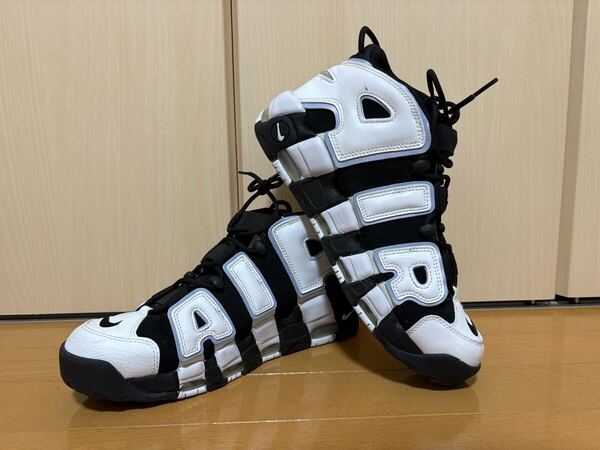 【美品】NIKE AIR MORE UPTEMPO DV0819-001 ナイキ エアモアアップテンポ