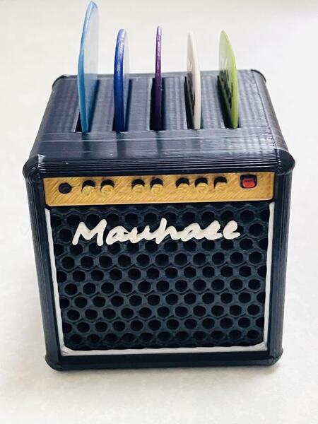 新品 送無★☆アンプ ピックホルダー★ギター ベース ピック ブラック☆★Marshall fender フェンダー ギブソン Gibson 楽器 マーシャル