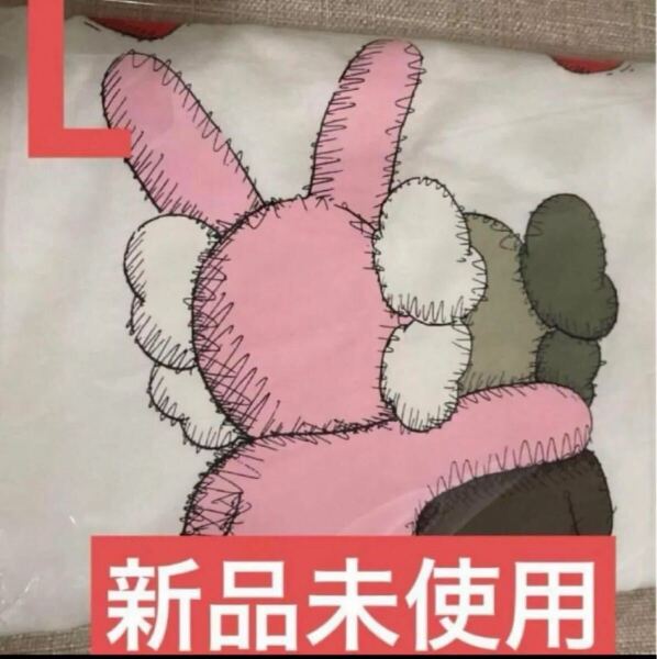 Lサイズ 新品 KAWS + Warhol カウズ ユニクロ UT Tシャツ コラボ UT KAWS UNIQLO Warhol