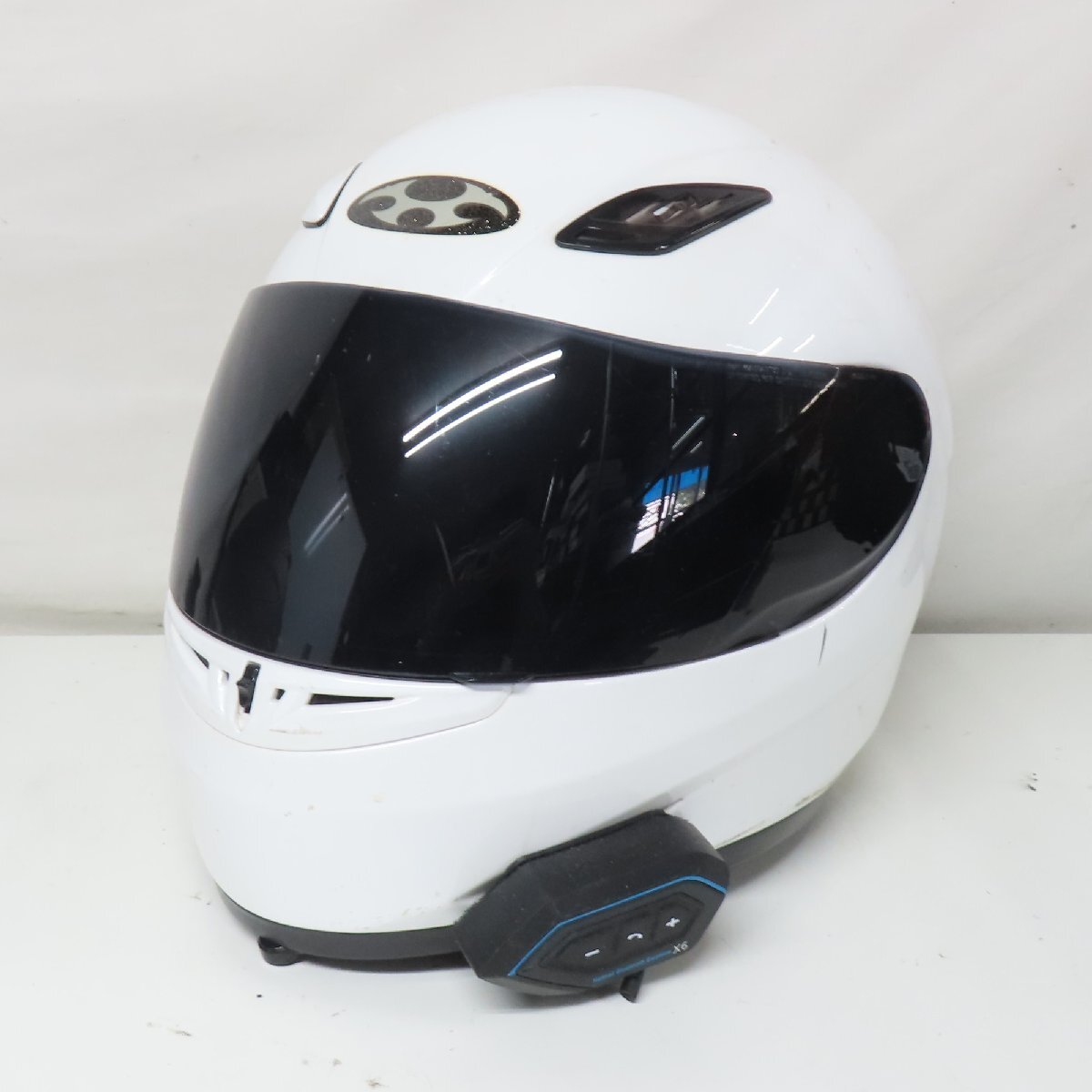 Kabuto フルフェイスヘルメット ホワイト FF-R3 Lサイズ Yahoo!オークション -「ogk kabuto ff-r3」の落札相場・落札価格