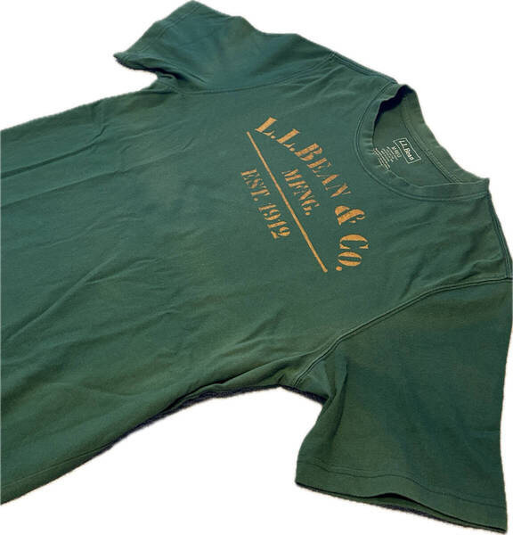 ◆即決送料込み◆L.L.Bean エルエルビーンプリントTシャツM◆古着アウトドアビンテージヴィンテージアメカジ