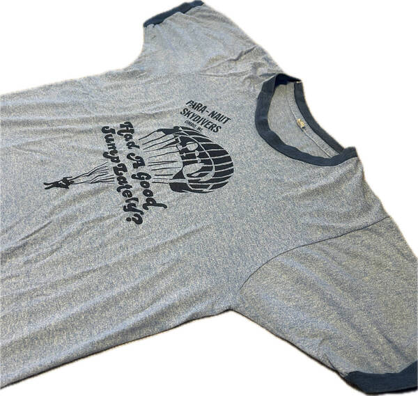 ◆即決送料込み◆ビンテージ80sスクリーンスターズリンガーTシャツL◆難ありアメリカ製古着トリムTシングルステッチヴィンテージ