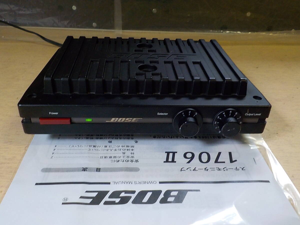 BOSE 1706 Ⅱ パワーアンプ ステージモニターアンプ Yahoo!オークション -「bose 1706ii」の落札相場・落札価格