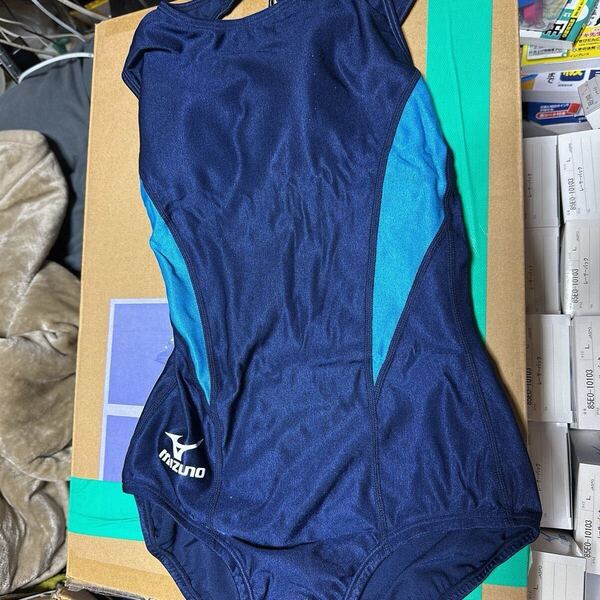 交渉大歓迎 売れたら値上 MIZUNO ミズノ 【新品】競泳 スク水 紺色系 競泳水着 スイミング スクール水着 コスプレ 85E0-10103 Mサイズ