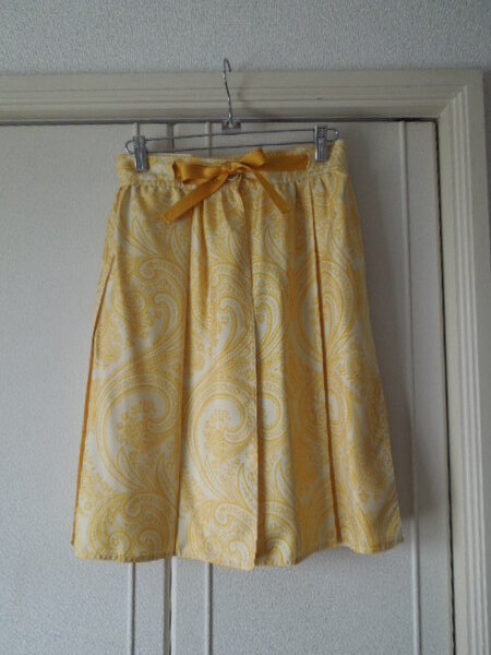 ETRO Ladies Paisley Pleated Silk Skirt Made In Italy Unused size40 エトロ スカート サイズ40 ペイズリー 100% シルク
