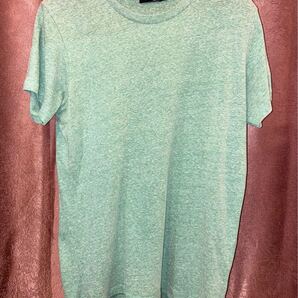 MADE IN USA製 CAL.Berries トライブレンド 半袖クルーネックTシャツ グリーン Sサイズ カルベリーズ アメリカ製 米国製 緑 Tシャツ