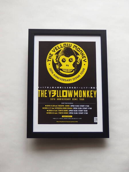 THE YELLOW MONKEYイエローモンキー★額装品★ 30年周年ドームツアー 雑誌掲載広告 インテリアに♪贈り物♪ プレゼント♪