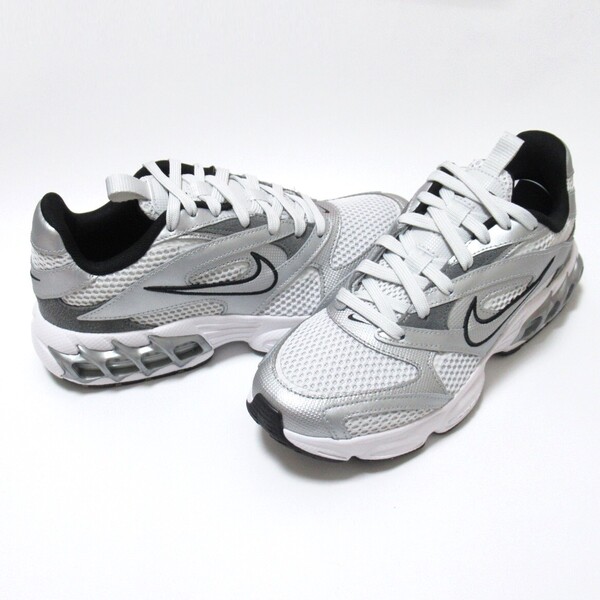 NIKE WMNS ZOOM AIR FIRE 白 銀 24.5cm ナイキ ウィメンズ ズーム エア ファイヤー シルバー DR7852-001