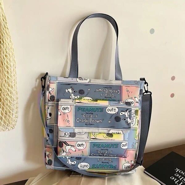 新品 トートバッグ 肩がけバッグ ショルダーバッグ 2way スヌーピー 激安