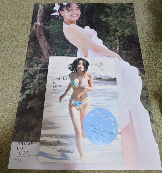かでなれおん写真集 はだかのれおん (シノヤマキシン+かでなれおん)ポスター、ハガキ付き