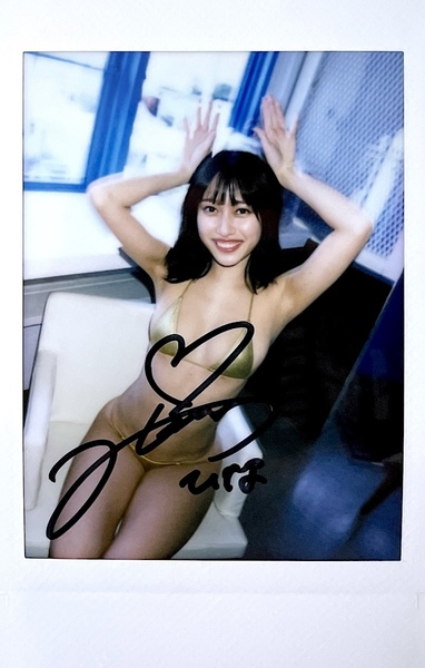 ●永瀬ひな●「美少女ダイアリー」DVD購入特典 直筆サイン入り現場チェキ 即決 同梱可能 送料無料・匿名配送