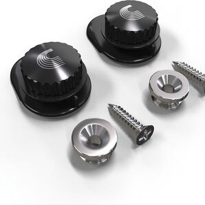 D'Addario Planet Waves Universal Strap Lock System Nickel #PWAVE-USLOCK-NI