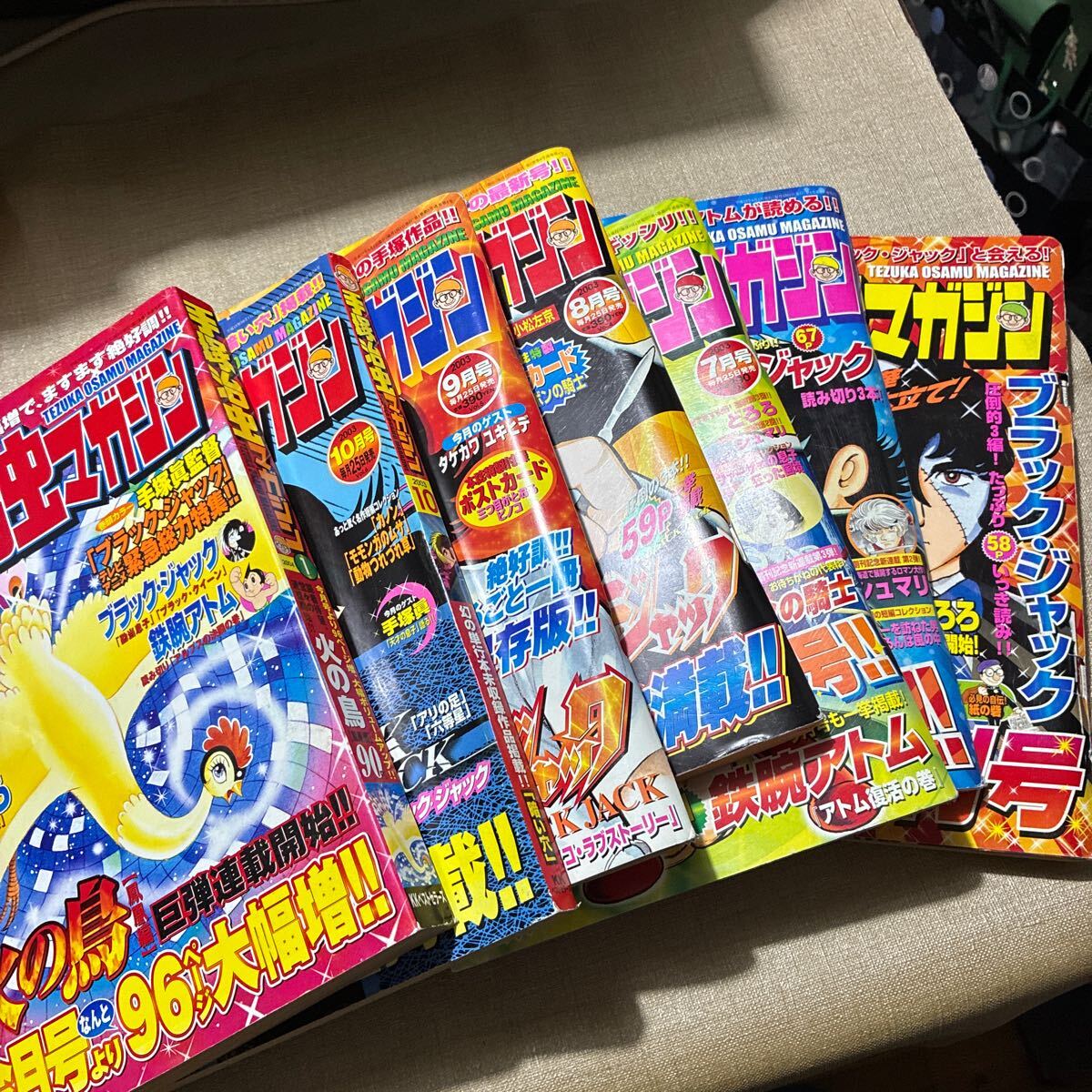 手塚治虫マガジン 創刊号（2003年5月号）から終刊号