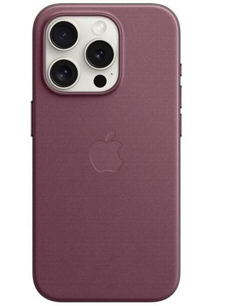 ◆送料無料◆新品◆Apple 純正◆MagSafe対応 iPhone 15 Pro用 ファインウーブンケース◆MT4L3FE/A マルベリー◆即決◆
